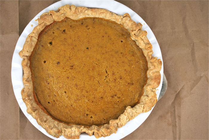 pumpkin pie from scratch