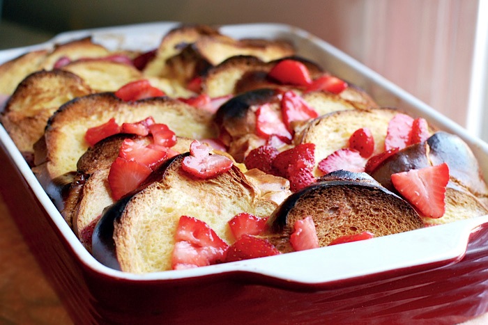 strawberry baked french toast recipe