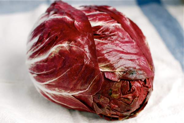 Now in season: radicchio, via brroklynsupper.net; © Brooklyn Supper, all rights reserved