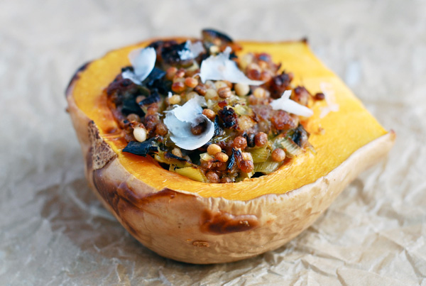 stuffed butternut squash // brooklyn supper