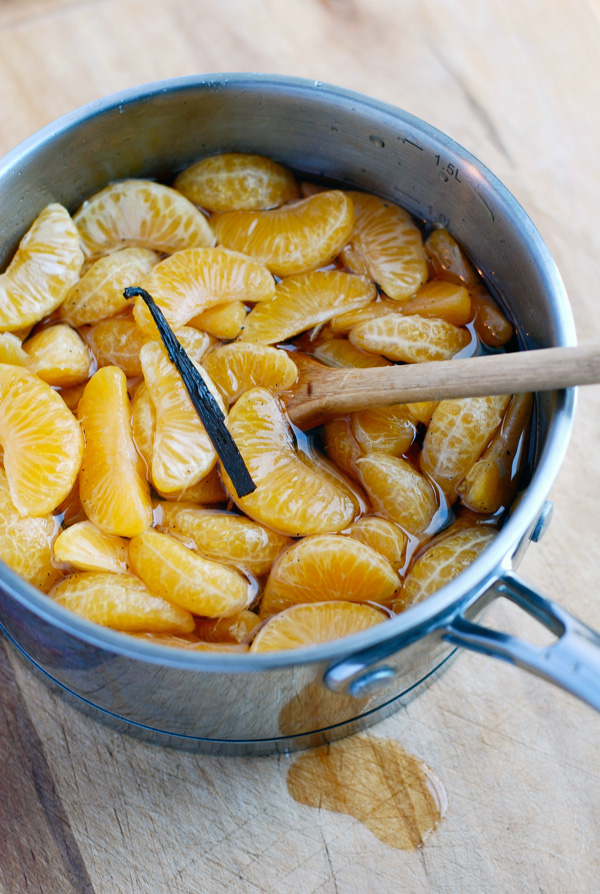 vanilla-poached clementines // brooklyn supper