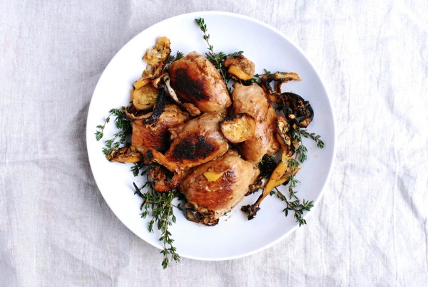 meyer lemon skillet chicken // brooklyn supper