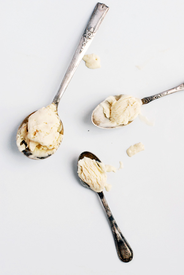 goat cheese balsamic ice cream // brooklyn supper