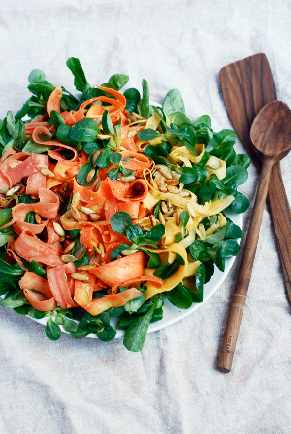 rainbow carrot salad // brooklyn supper