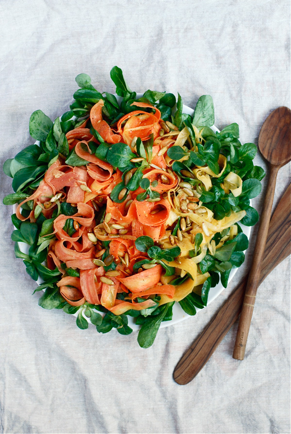 rainbow carrot salad // brooklyn supper