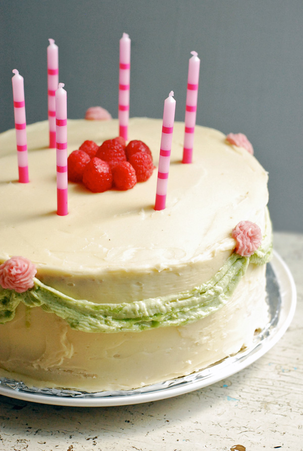 pink raspberry cake // brooklyn supper