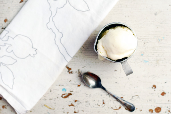 lemon verbena buttermilk ice cream // brooklyn supper