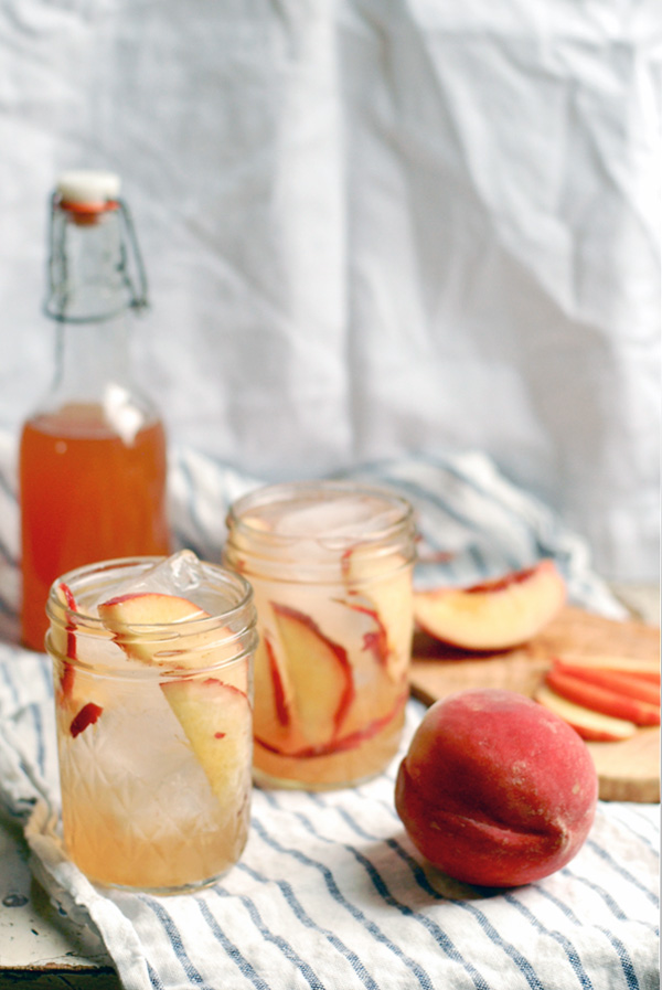 peach shrub // brooklyn supper