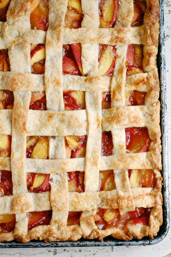 peach slab pie // brooklyn supper