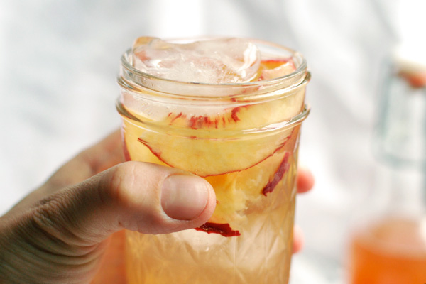 peach shrub // brooklyn supper