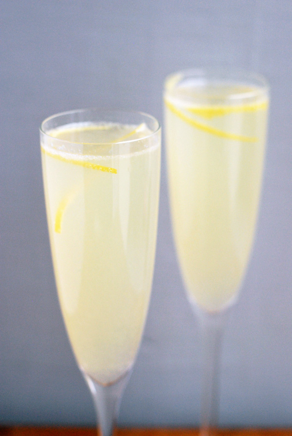 juniper-infused french 75 // brooklyn supper