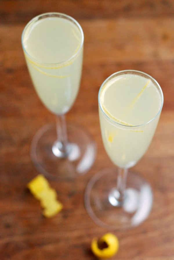 juniper-infused french 75 // brooklyn supper
