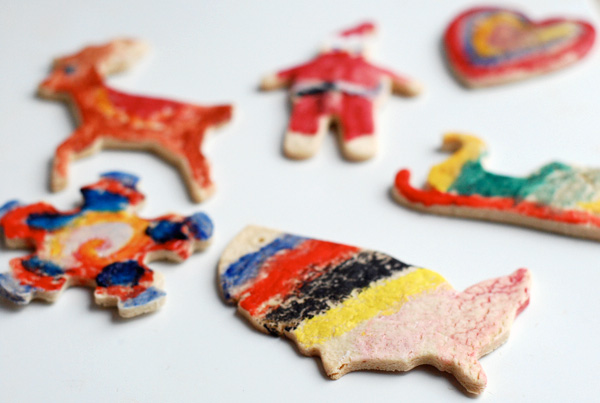 salt dough christmas ornaments // brooklyn supper