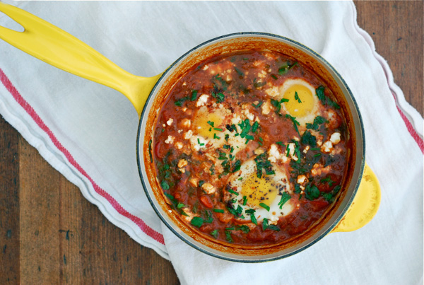 saffron shakshouka // brooklyn supper