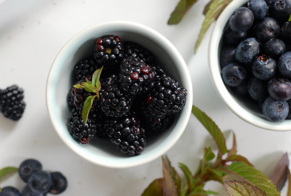 mixed berry coconut cream parfaits // brooklyn supper