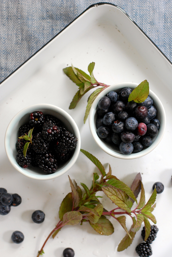 mixed berry coconut cream parfaits // brooklyn supper