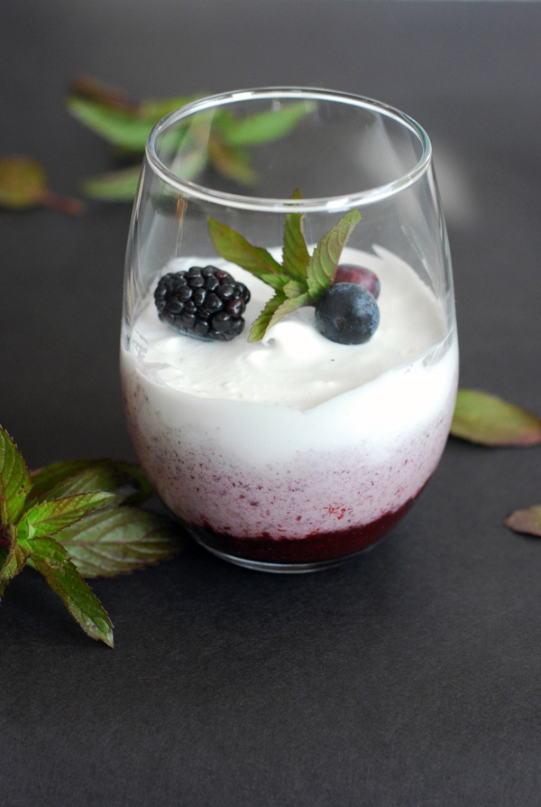 mixed berry coconut cream parfaits // brooklyn supper