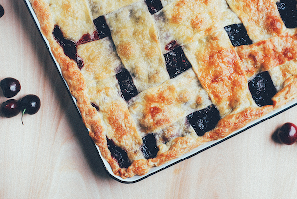 bing cherry slab pie // brooklyn supper