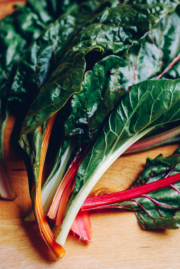 poached eggs and rainbow chard on sourdough toast // brooklyn supper