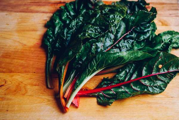 poached eggs and rainbow chard on sourdough toast // brooklyn supper