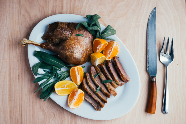 roast christmas goose // brooklyn supper