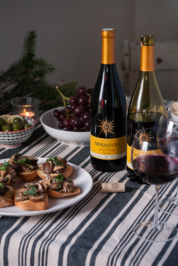 herbed mushroom toasts // brooklyn supper