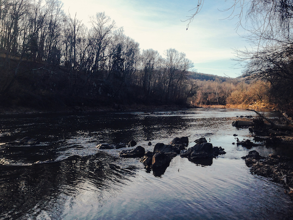 rivanna river in winter // brooklyn supper