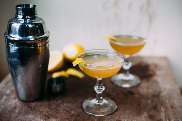 bourbon sidecar cocktails // brooklyn supper