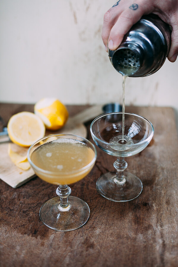 bourbon sidecar cocktails // brooklyn supper