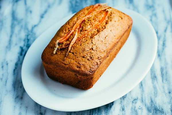 olive oil carrot bread with candied carrots // brooklyn supper