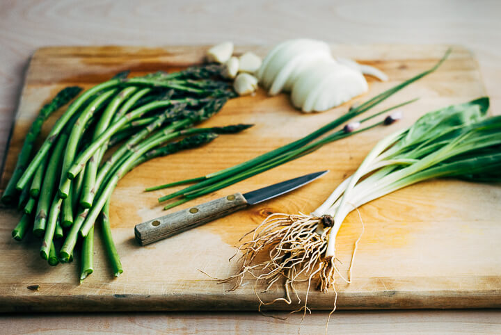 one-pot pasta primavera // brooklyn supper