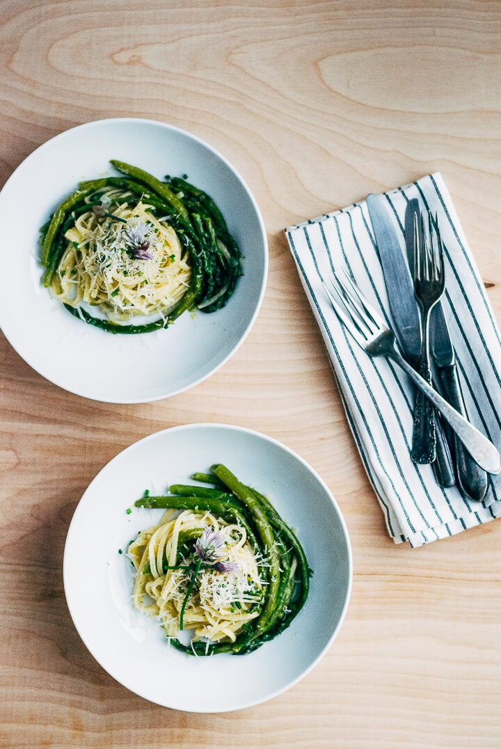 one-pot pasta primavera // brooklyn supper