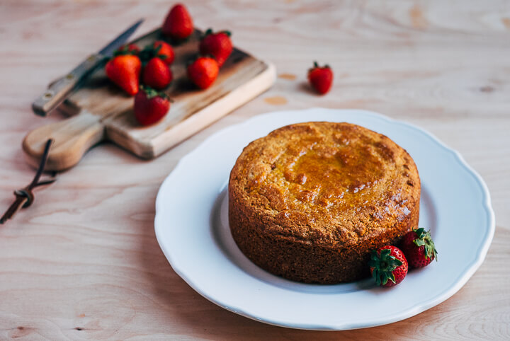 ricotta strawberry cake // brooklyn supper