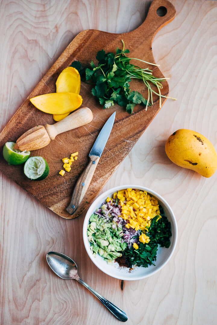 avocado mango salsa // brooklyn supper