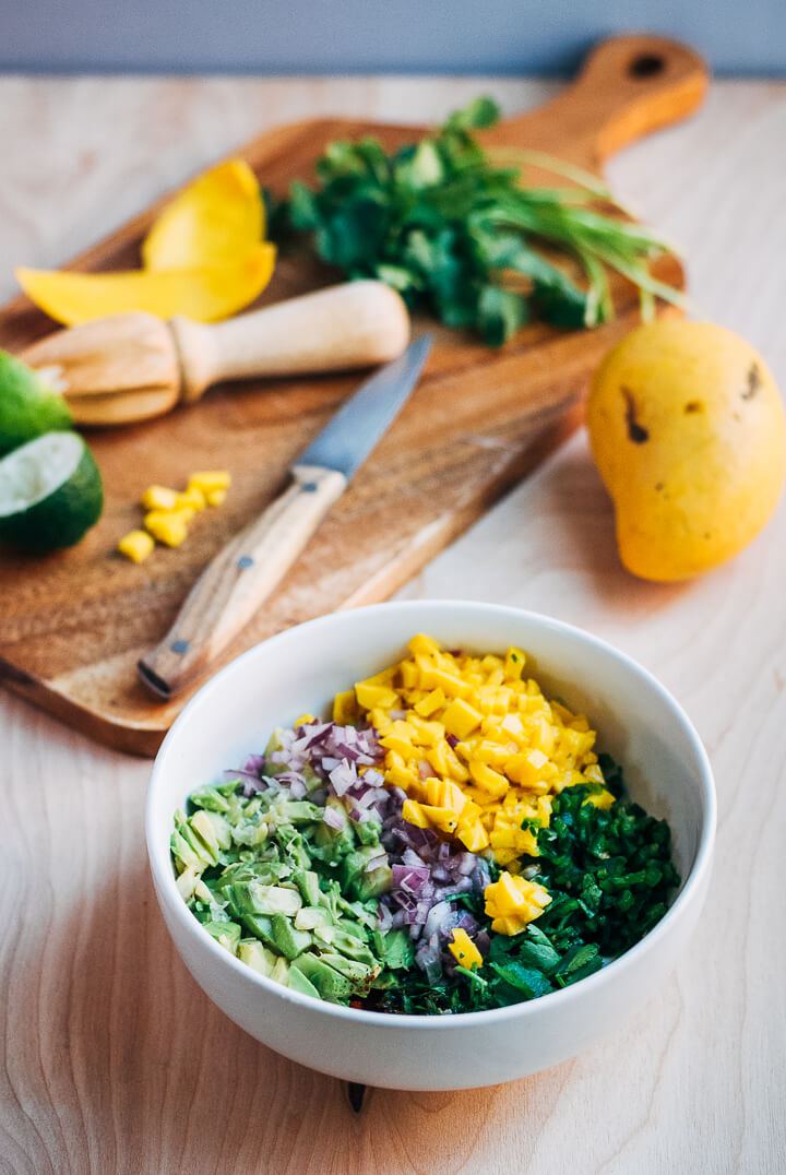 avocado mango salsa // brooklyn supper