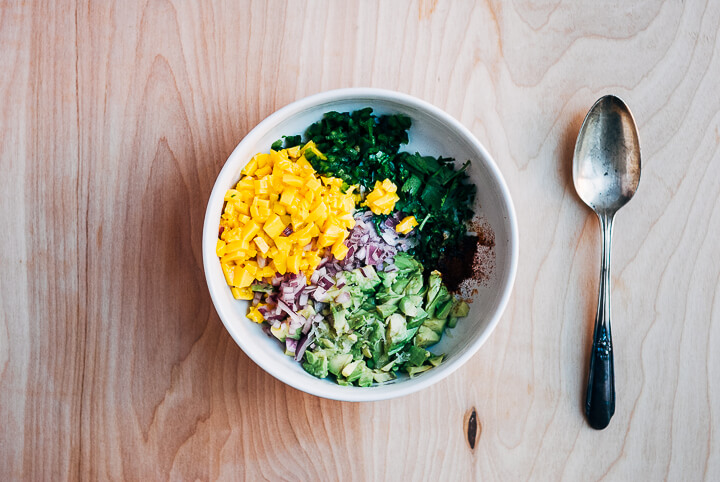 avocado mango salsa // brooklyn supper