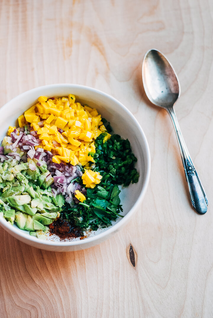 avocado mango salsa // brooklyn supper