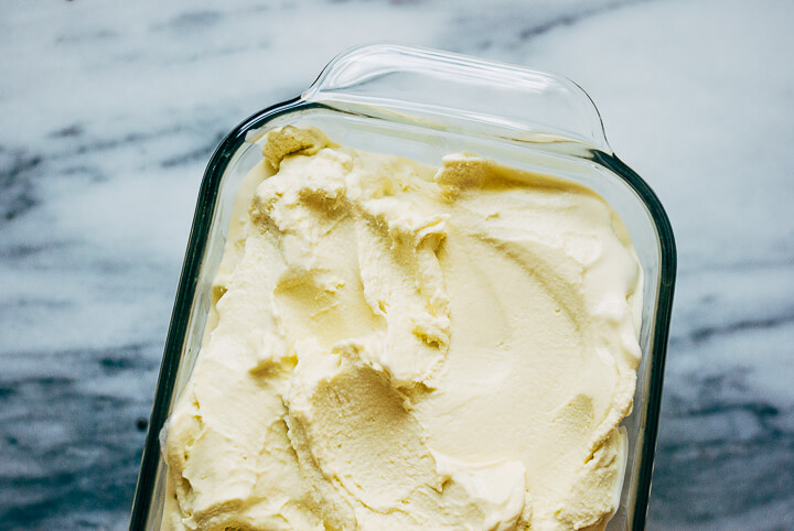 basil and mint chocolate chip ice cream // brooklyn supper