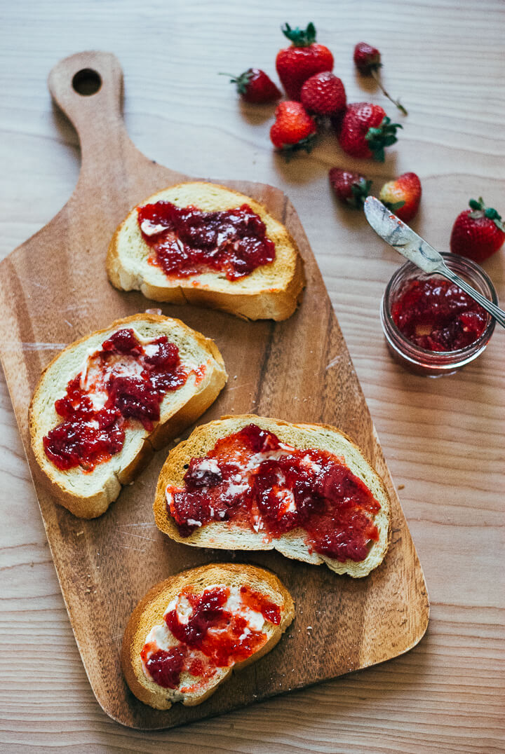 strawberry balsamic jam // brooklyn supper