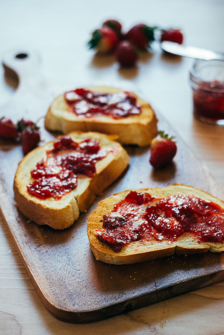 strawberry balsamic jam // brooklyn supper