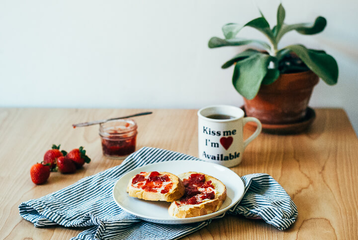 strawberry balsamic jam // brooklyn supper