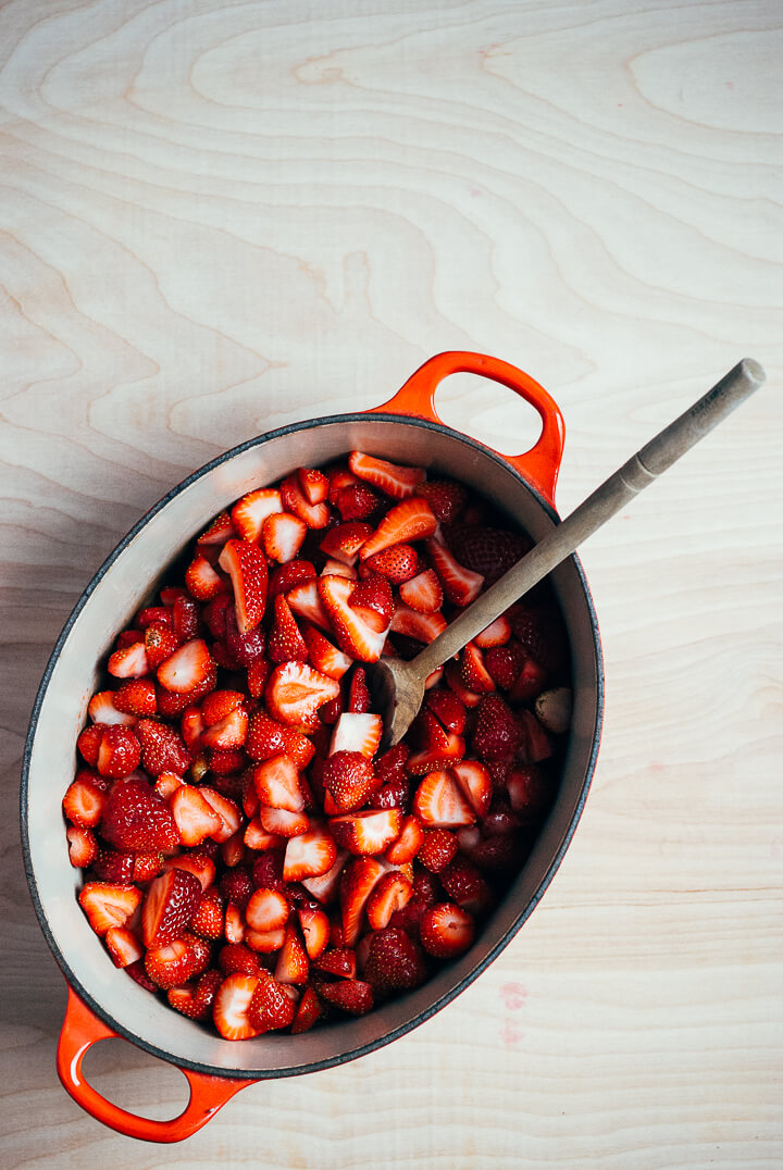 strawberry balsamic jam // brooklyn supper