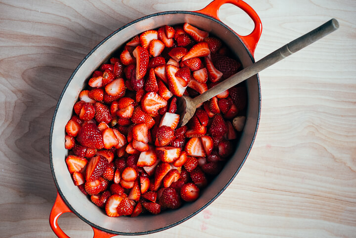 strawberry balsamic jam // brooklyn supper