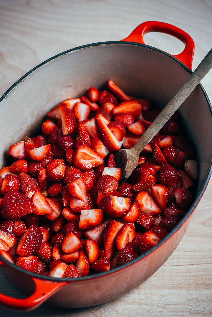 strawberry balsamic jam // brooklyn supper