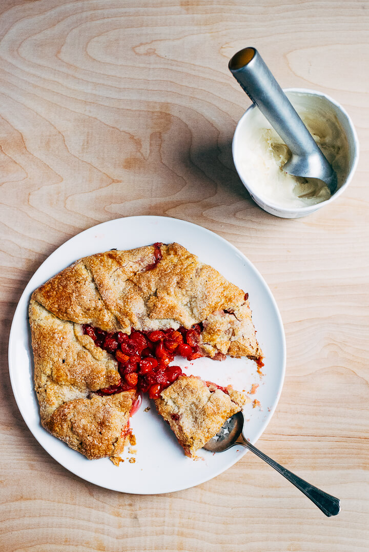 sour cherry galette // brooklyn supper