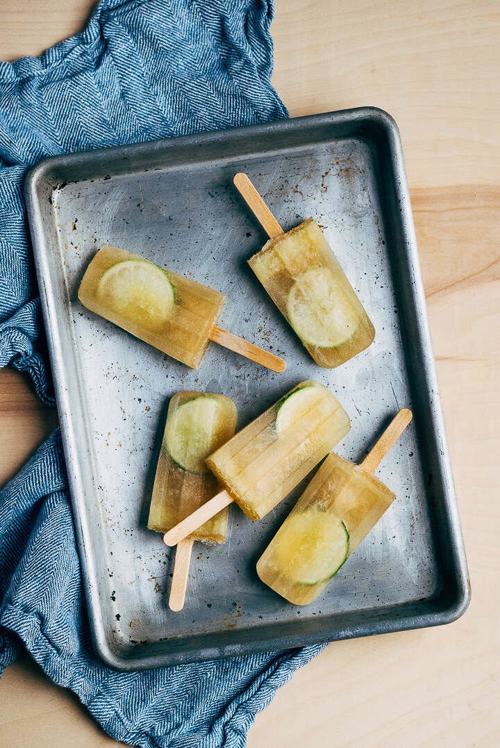 dark and stormy popsicles // brooklyn supper