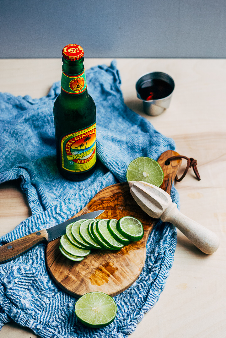 dark and stormy popsicles // brooklyn supper