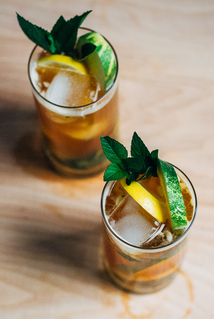 simple pimm's cups // brooklyn supper