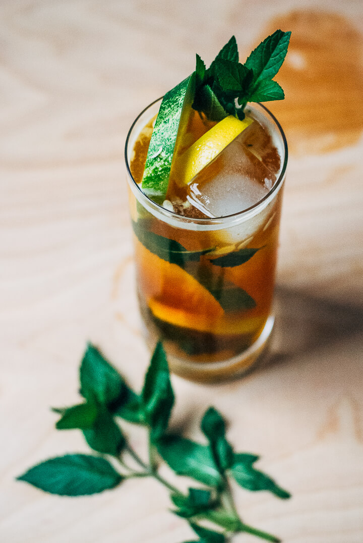 simple pimm's cups // brooklyn supper