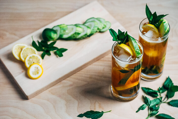 simple pimm's cups // brooklyn supper